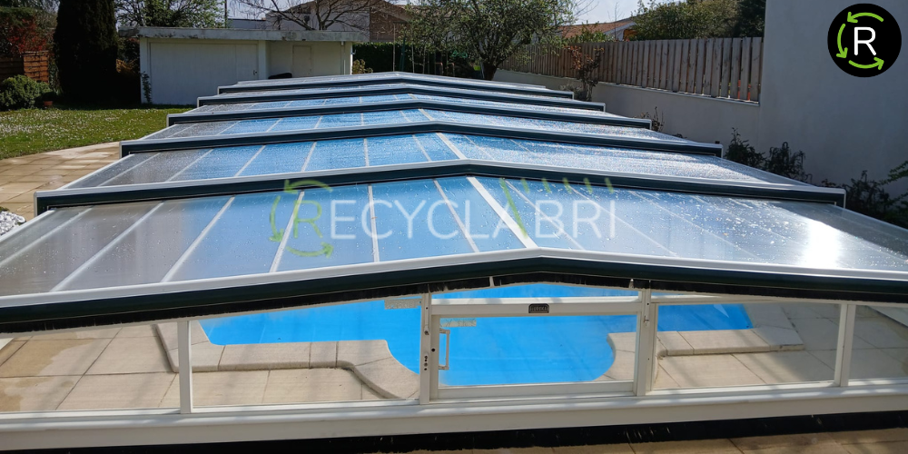 recyclabri-abri de piscine d'occasion