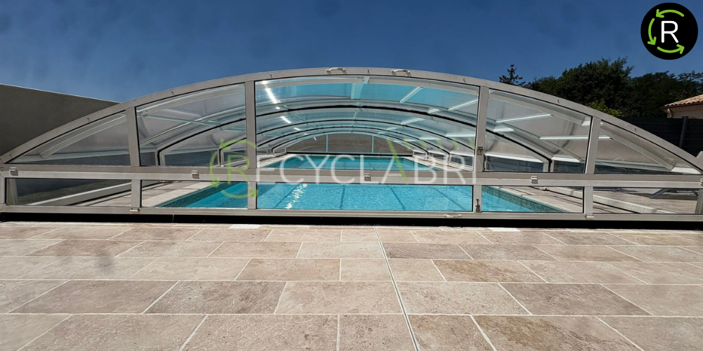 recyclabri-abri de piscine d'occasion Dordogne