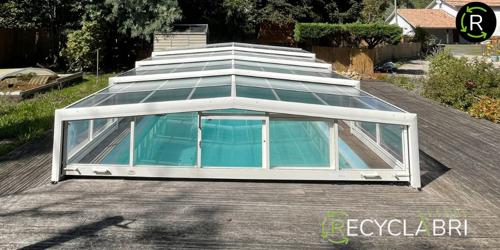RECYCLABRI – abris de piscine d'occasion remis à neuf